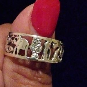 Good luck sterling silver ring